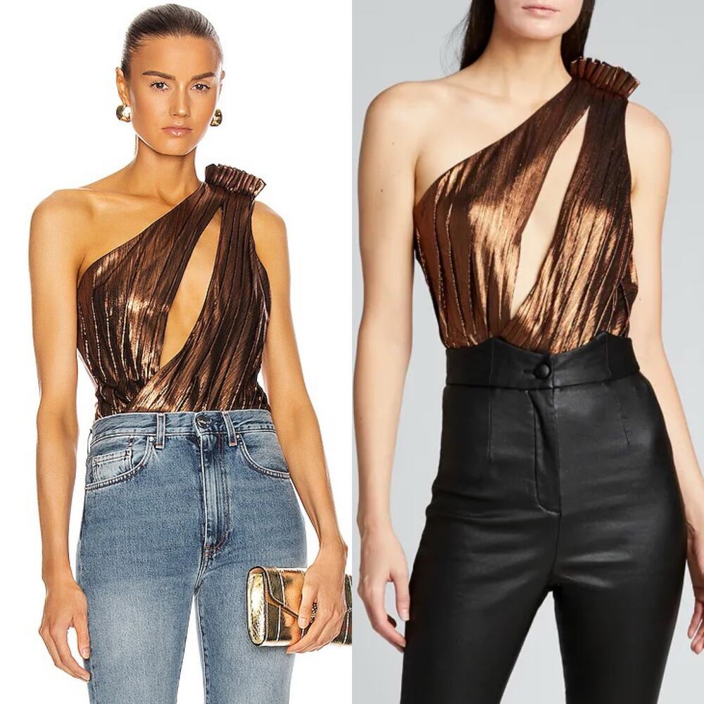 Retrofete Cassie Bodysuit Brown